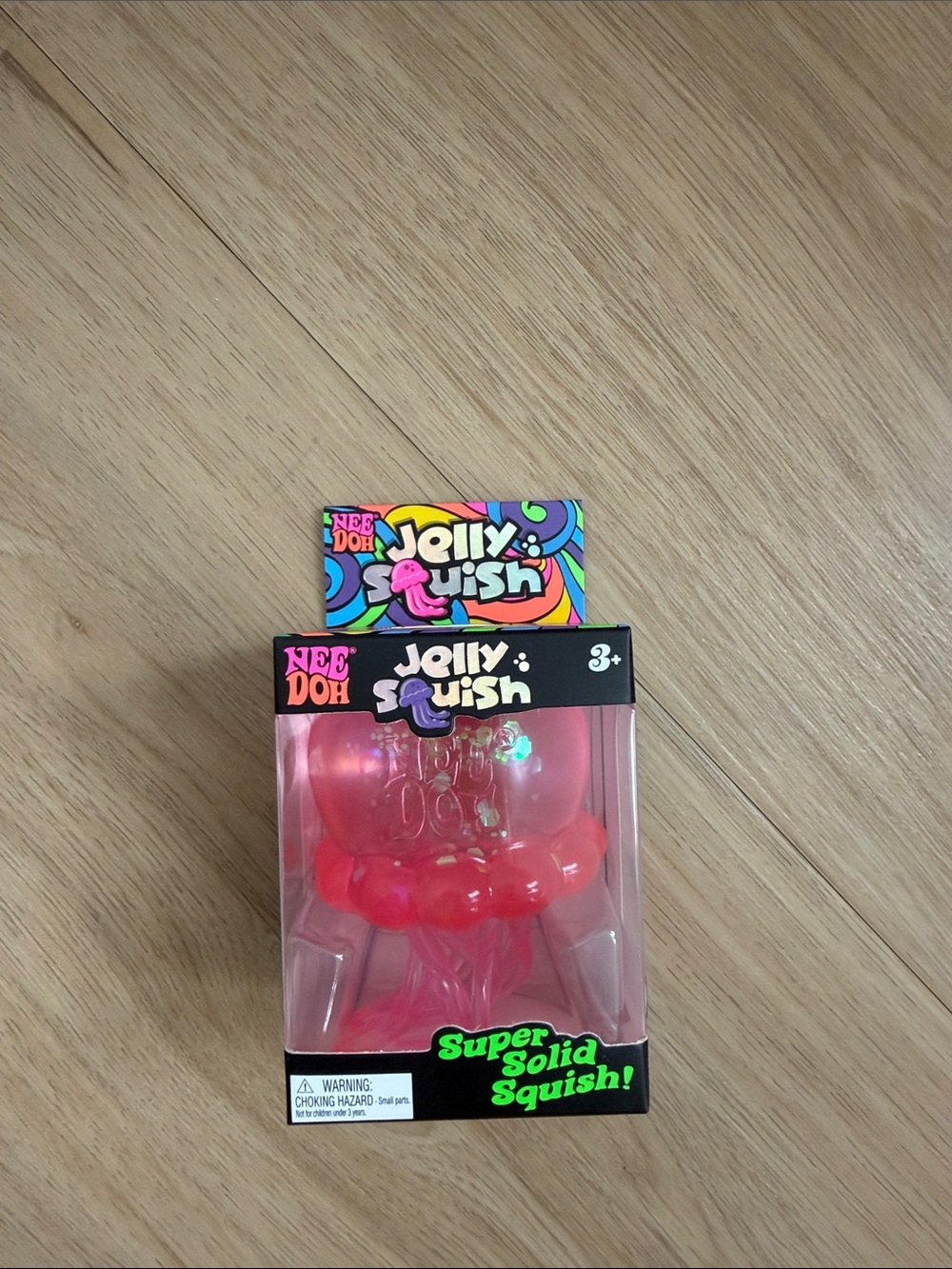 Brand New Pink NeeDoh Jellyfish